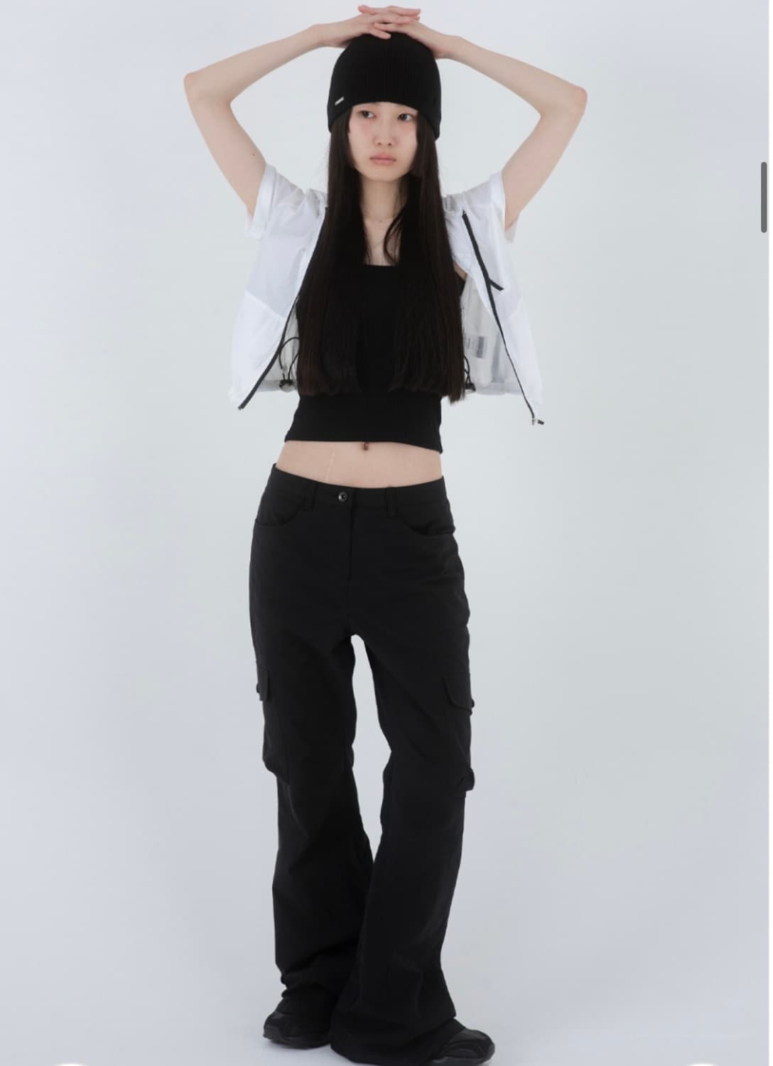 미세키서울 포켓 카고 부츠컷팬츠(1사이즈) 상품이미지2