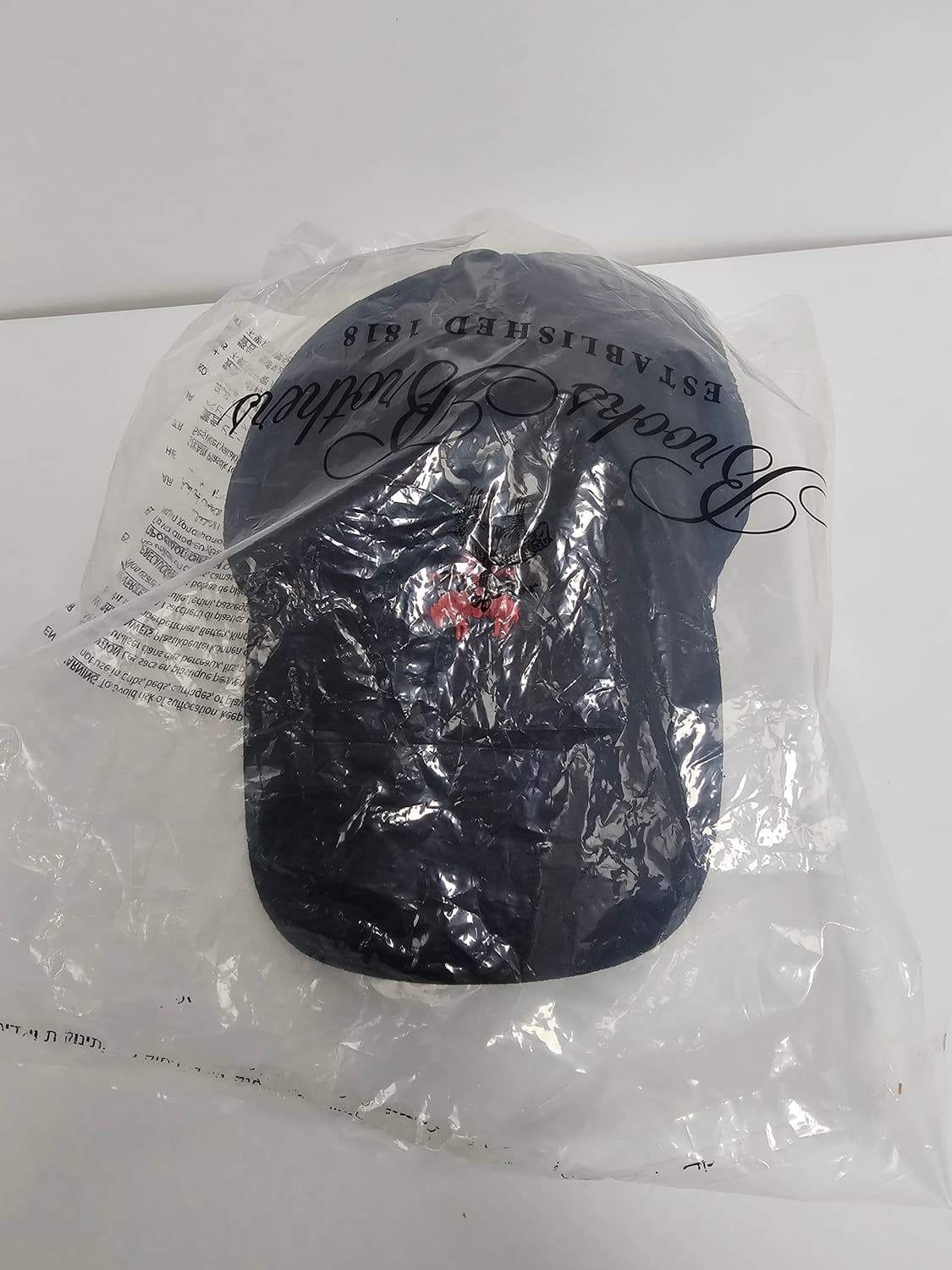 새상품 브룩스브라더스 블랙 볼캡 모자 상품이미지2