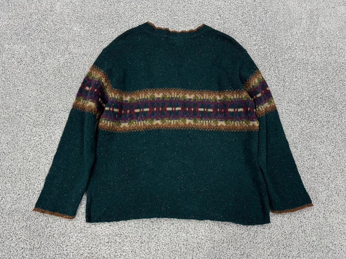 에디바우어 USA 90s 울혼방니트 상품이미지2