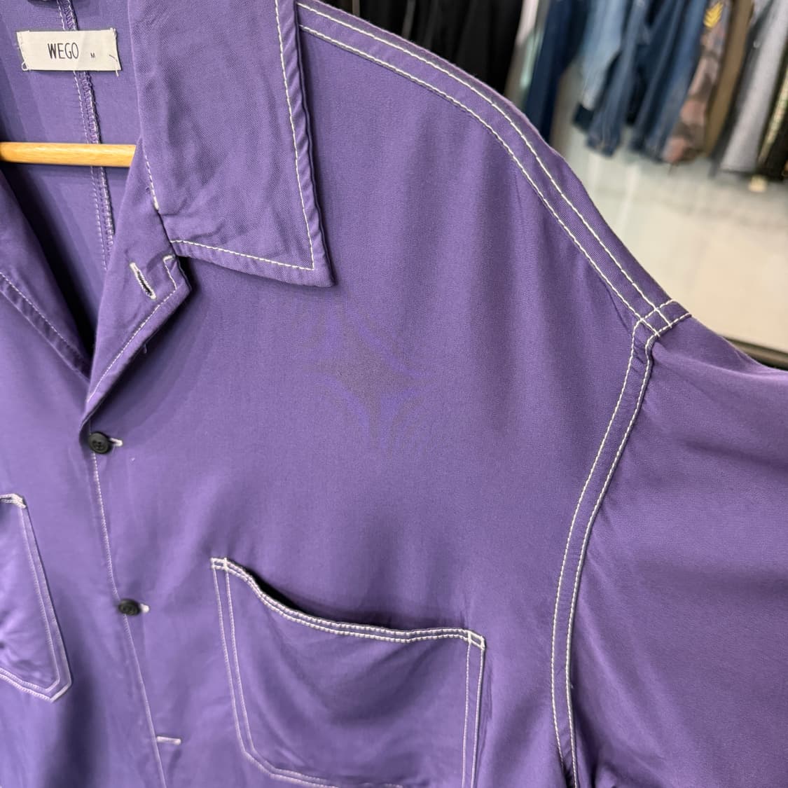 [M] WEGO 셔츠 자켓  상품이미지3