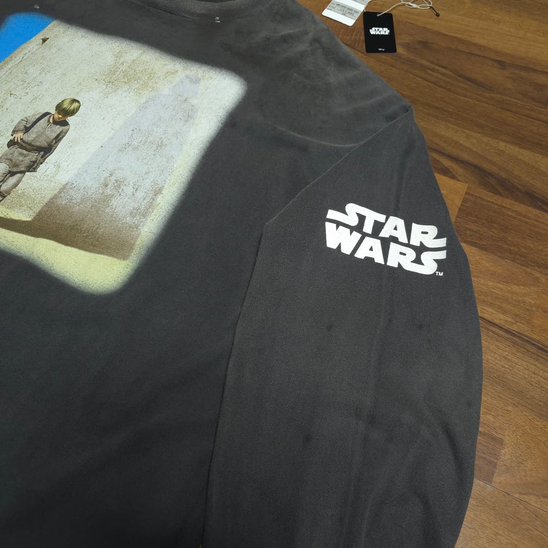 [2XL]세인트미카엘x스타워즈 롱슬리브 블랙 상품이미지2