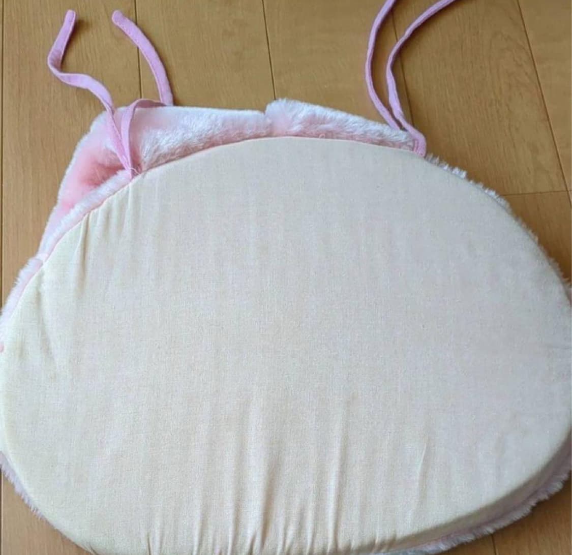 마이멜로디 방꾸템 방석 히메갸루 라떼갸루 리즈리사 로즈보아 도트무늬 상품이미지2