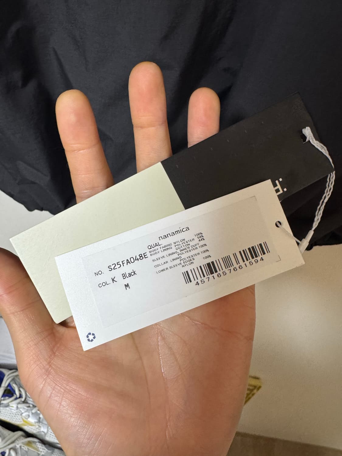 나나미카 2L 퍼텍스 언리미티드 필드 숏 자켓 블랙 M 상품이미지4