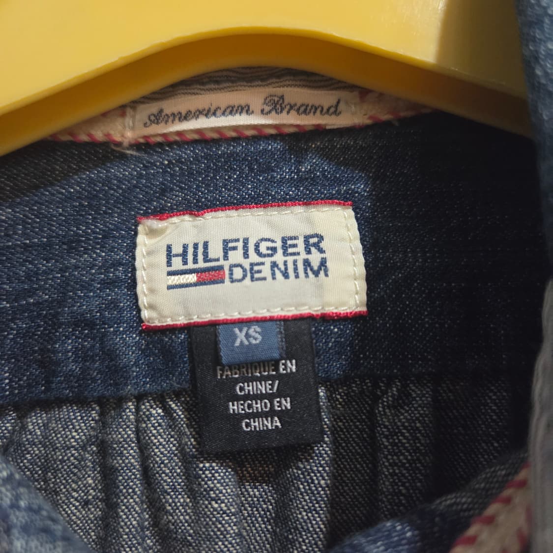 타미힐피거 데님 빈티지 셔츠 상품이미지6