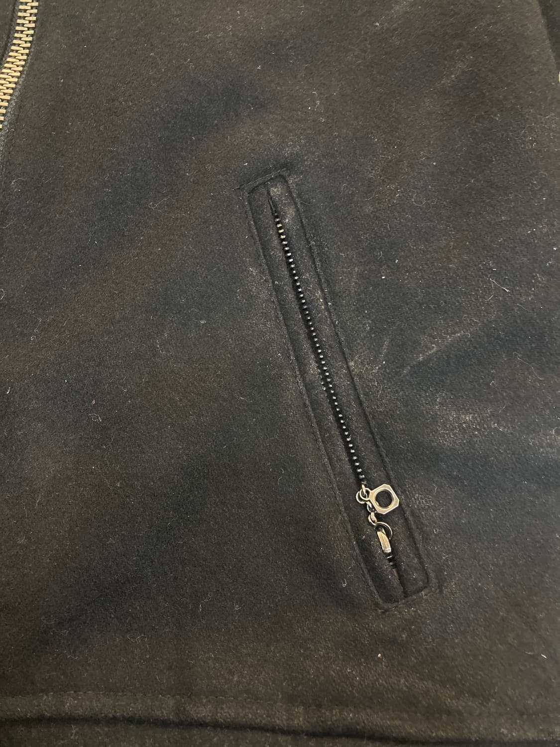 잭 로즈 블랙 투웨이 울자켓 3 상품이미지6