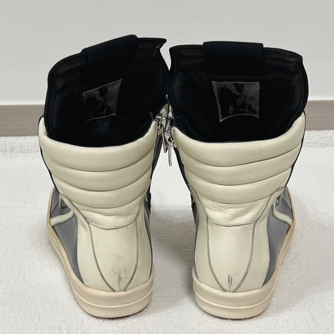 릭오웬스 15SS 지오바스켓 더티 실버 밀크 LZP 상품이미지5