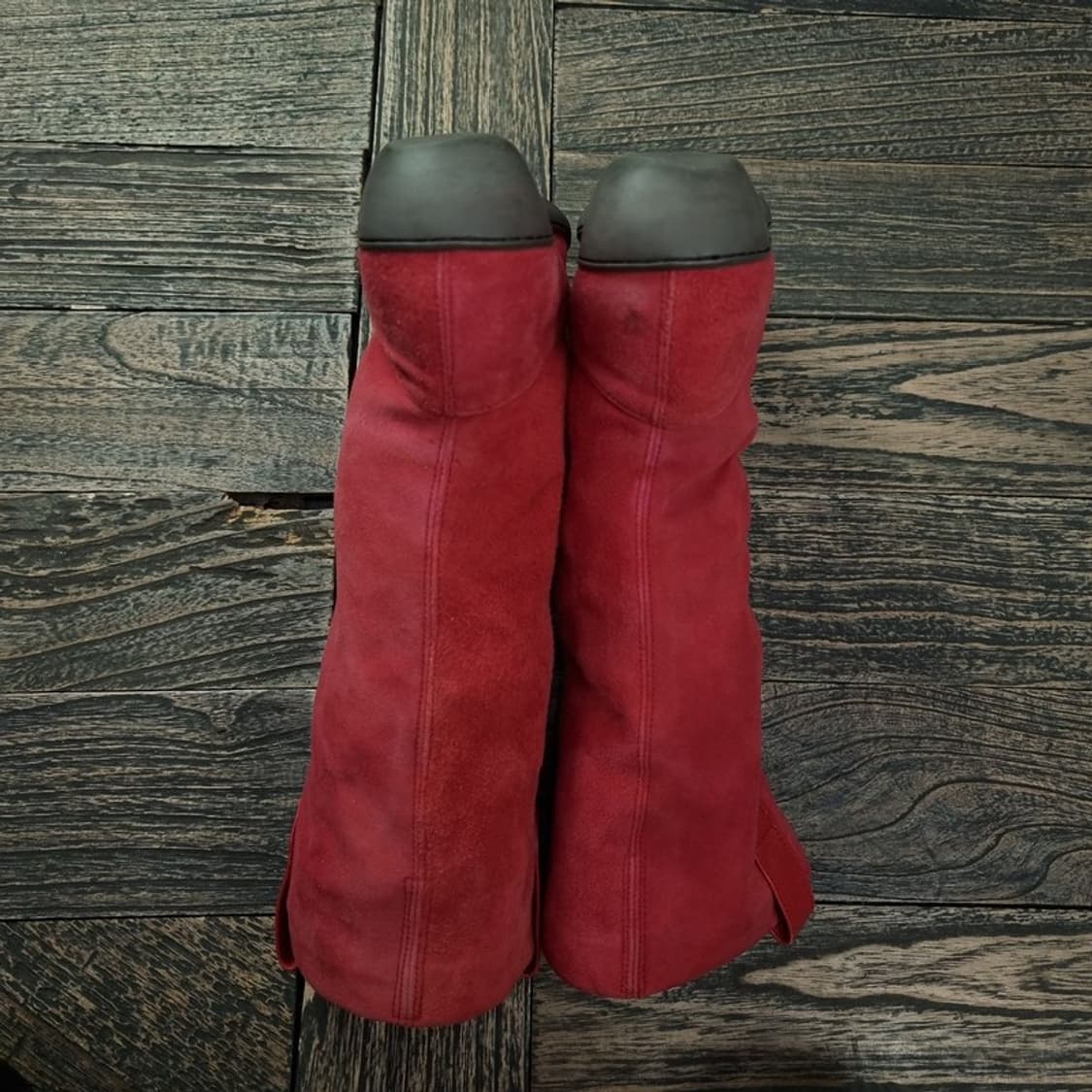 [이세이미야케] 스웨이드 플랫힐 부츠 P01204 상품이미지4