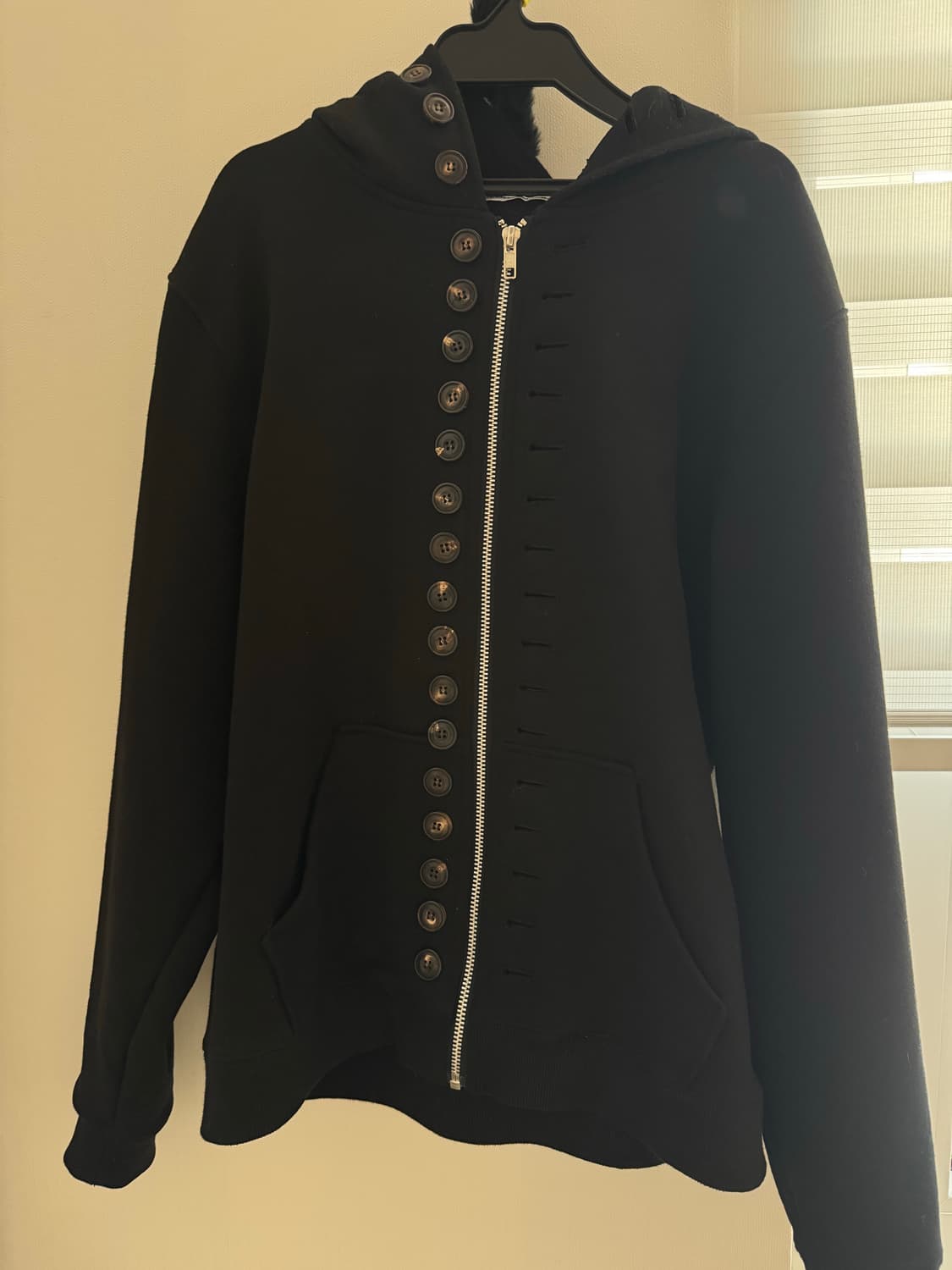 doesntmatter 단추 후드집업 1사이즈 상품이미지3