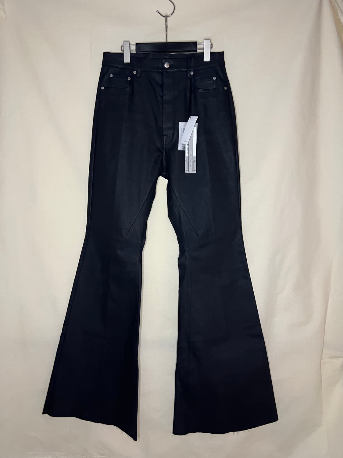 릭오웬스 24FW 포터빌 볼란 부츠컷 코티드 데님 상품이미지1