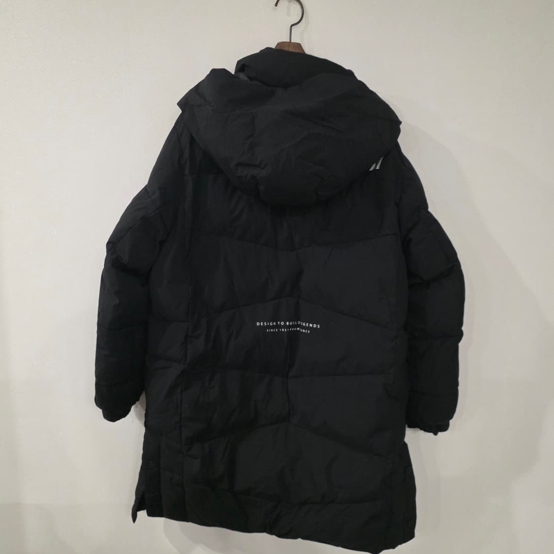 밀레 블랙 롱패딩 후드 패딩 점퍼 150 상품이미지7