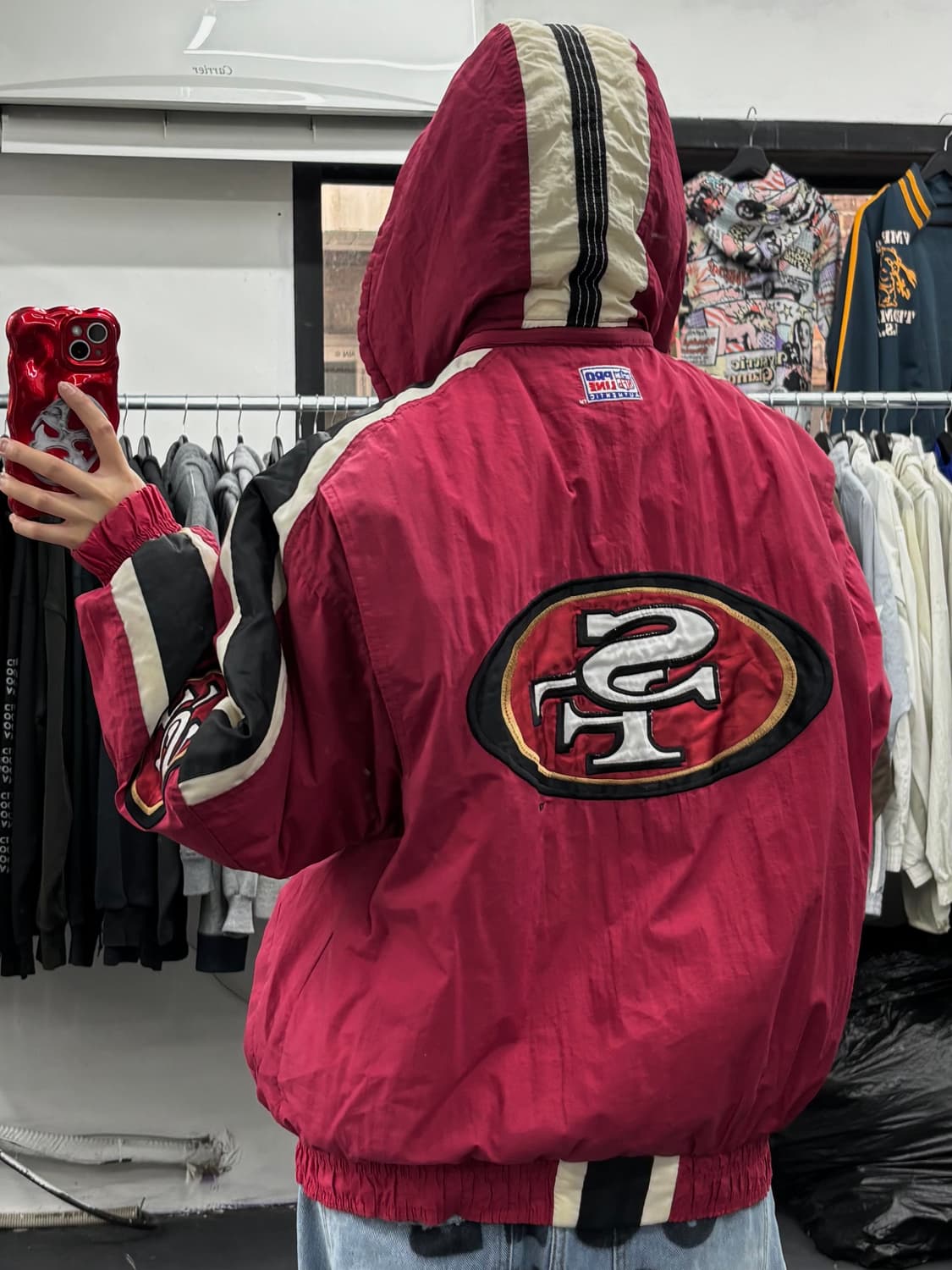 스타터 NHL 49ERS 올드스쿨 점퍼 상품이미지4
