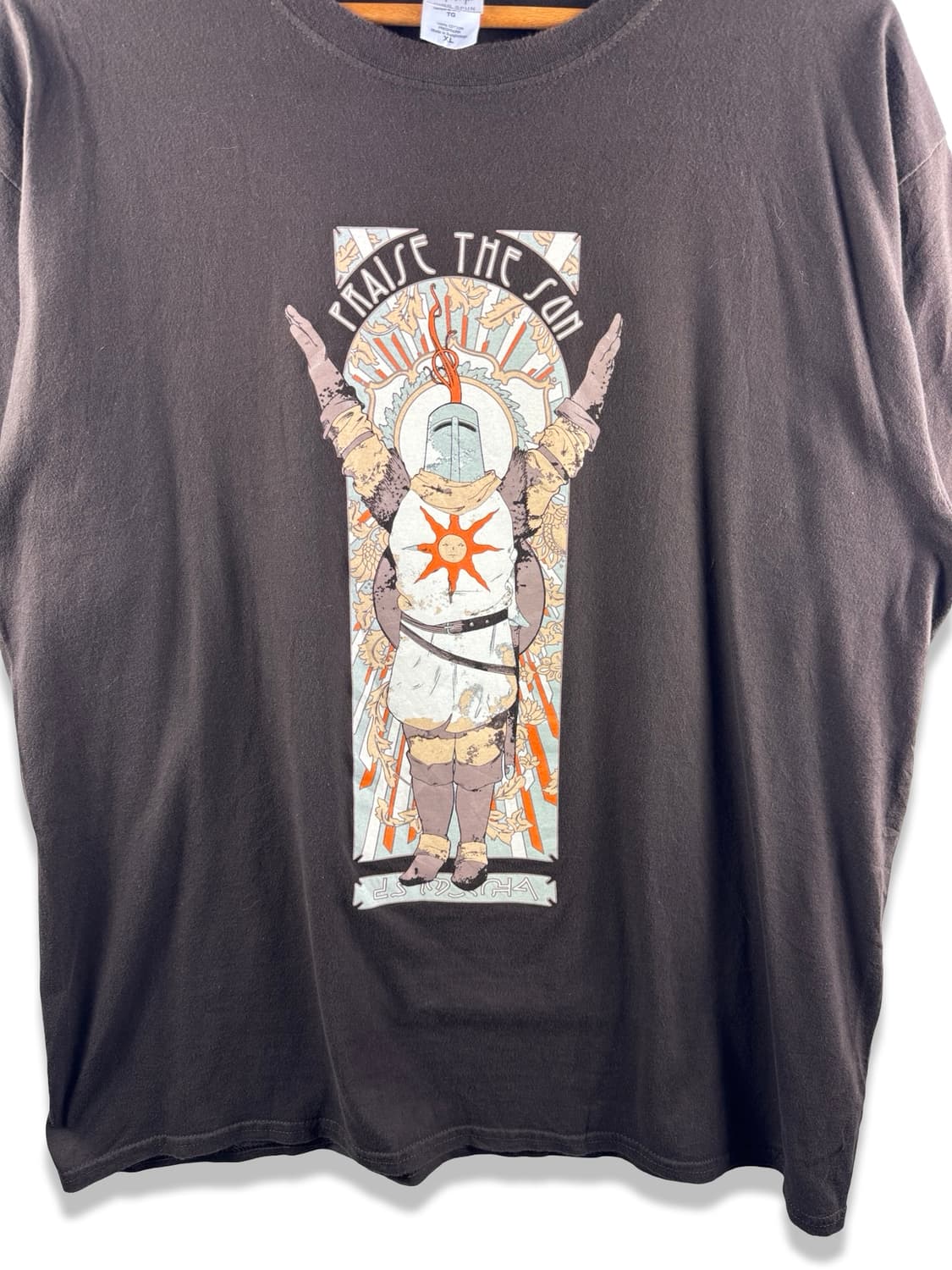 다크소울 Praise the Sun 티셔츠3449 상품이미지5