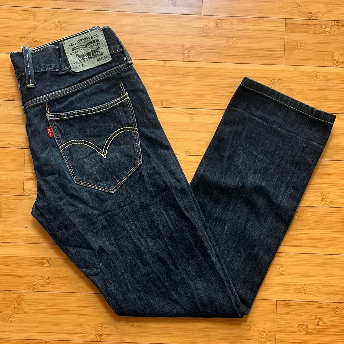 리바이스 522 데님팬츠 W33 L32 상품이미지1