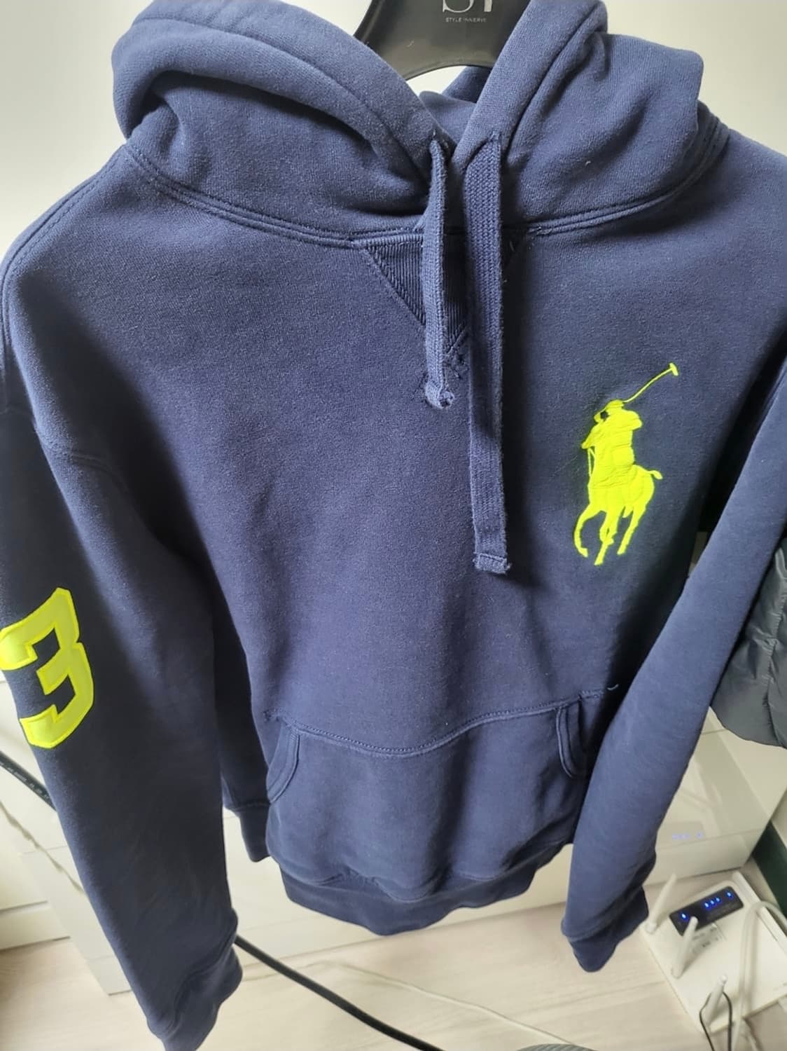 폴로 랄프로렌 빅포니 네이비 후드티 상품이미지1