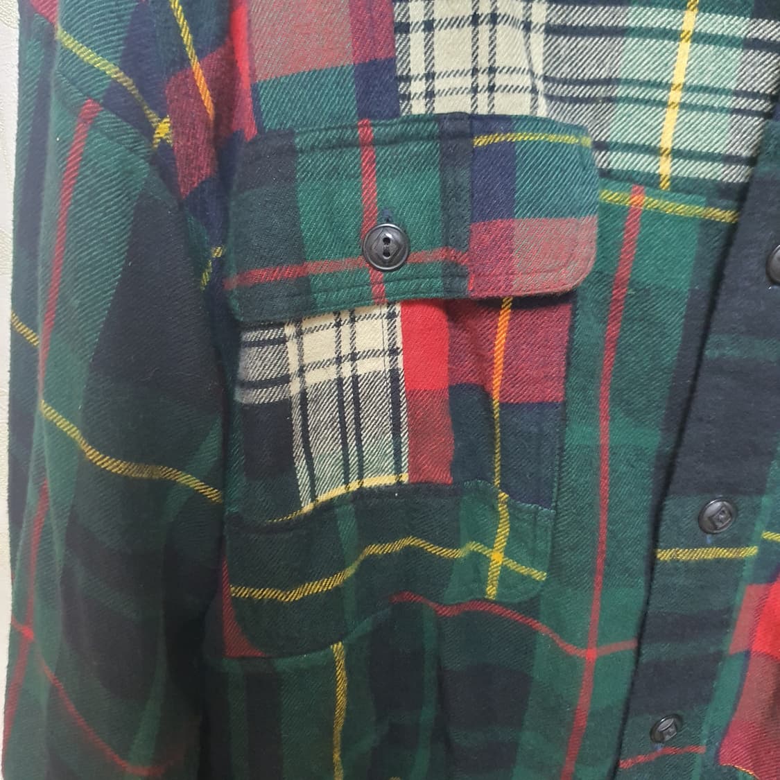 폴로 타탄체크 셔츠판매합니다. 상품이미지4