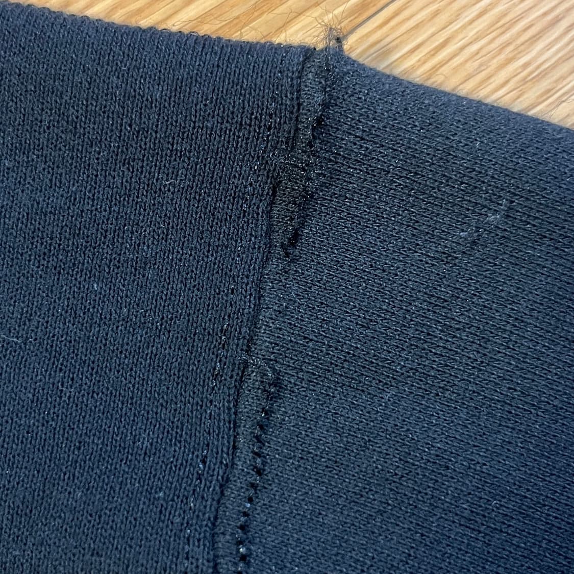 [XXL] 90s 빈티지 러셀 후드집업 블랙 상품이미지6