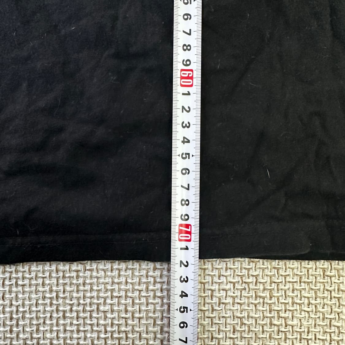 M 빈티지 블랙 반팔 티 0427D 상품이미지4