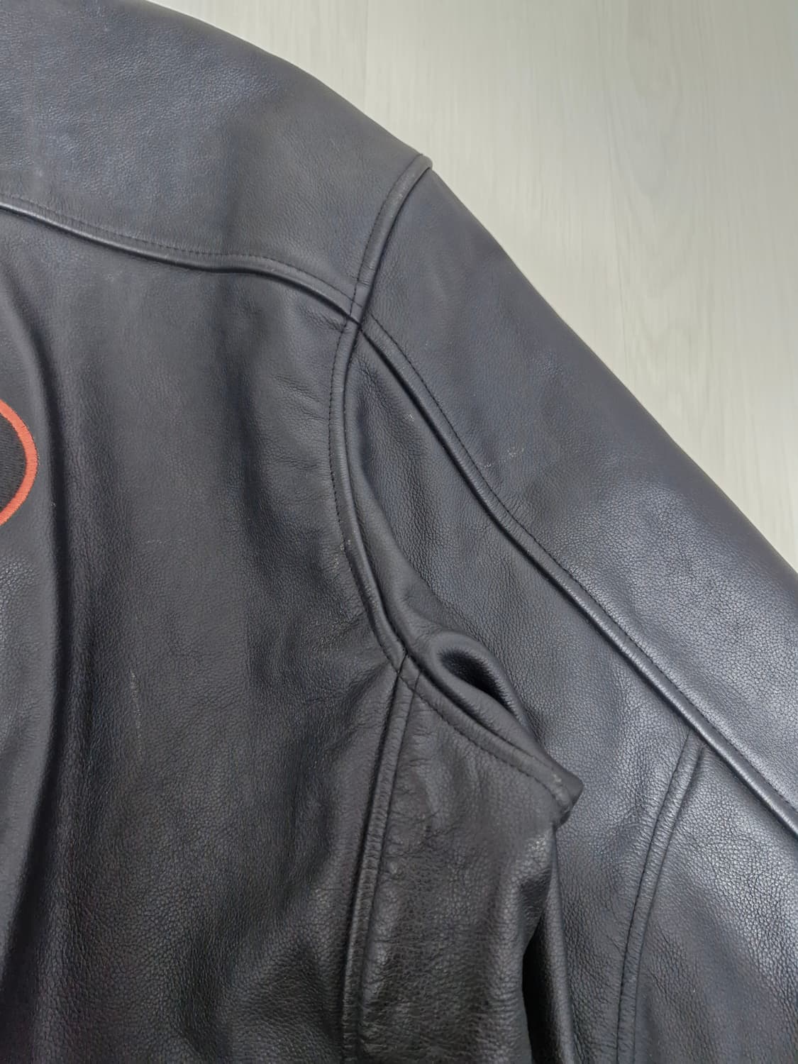 Harley Davidson 가죽 봄버 자켓 상품이미지4