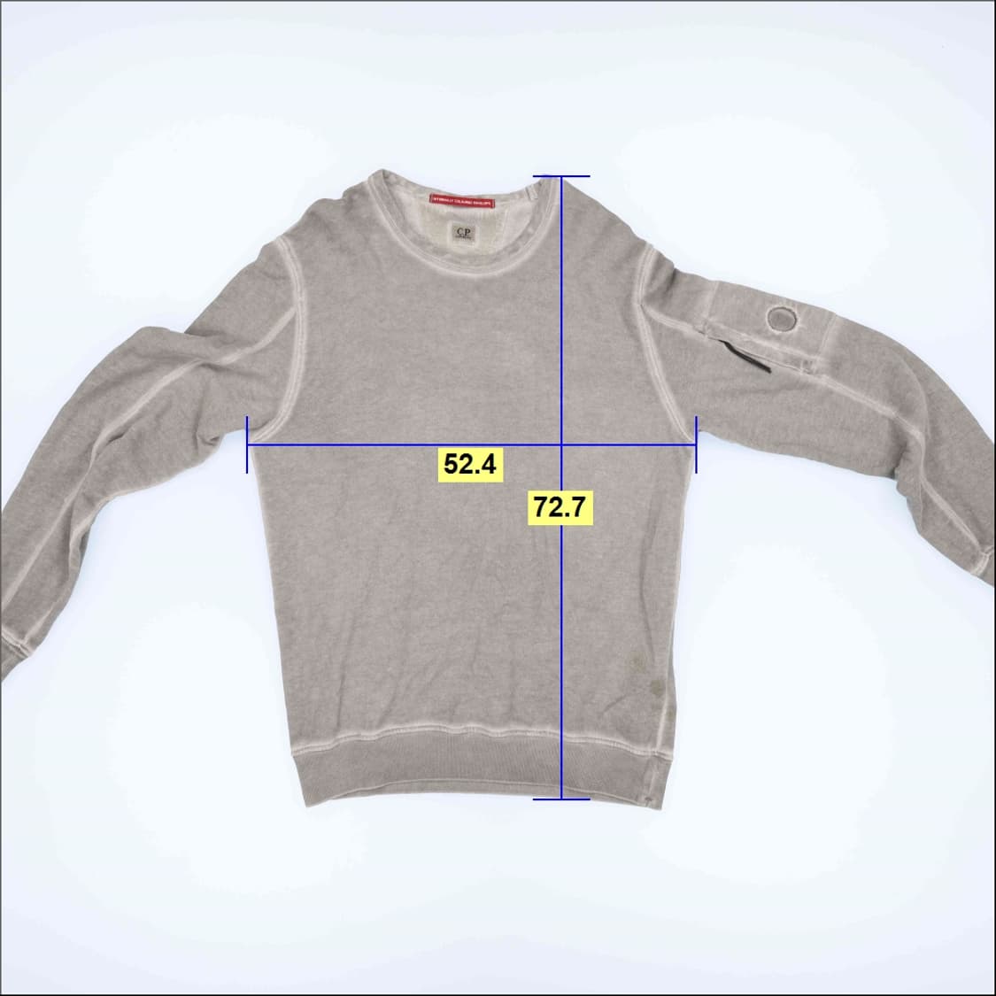 [L] CP컴퍼니 피그먼트 스웻셔츠 맨투맨 0119H1 상품이미지9