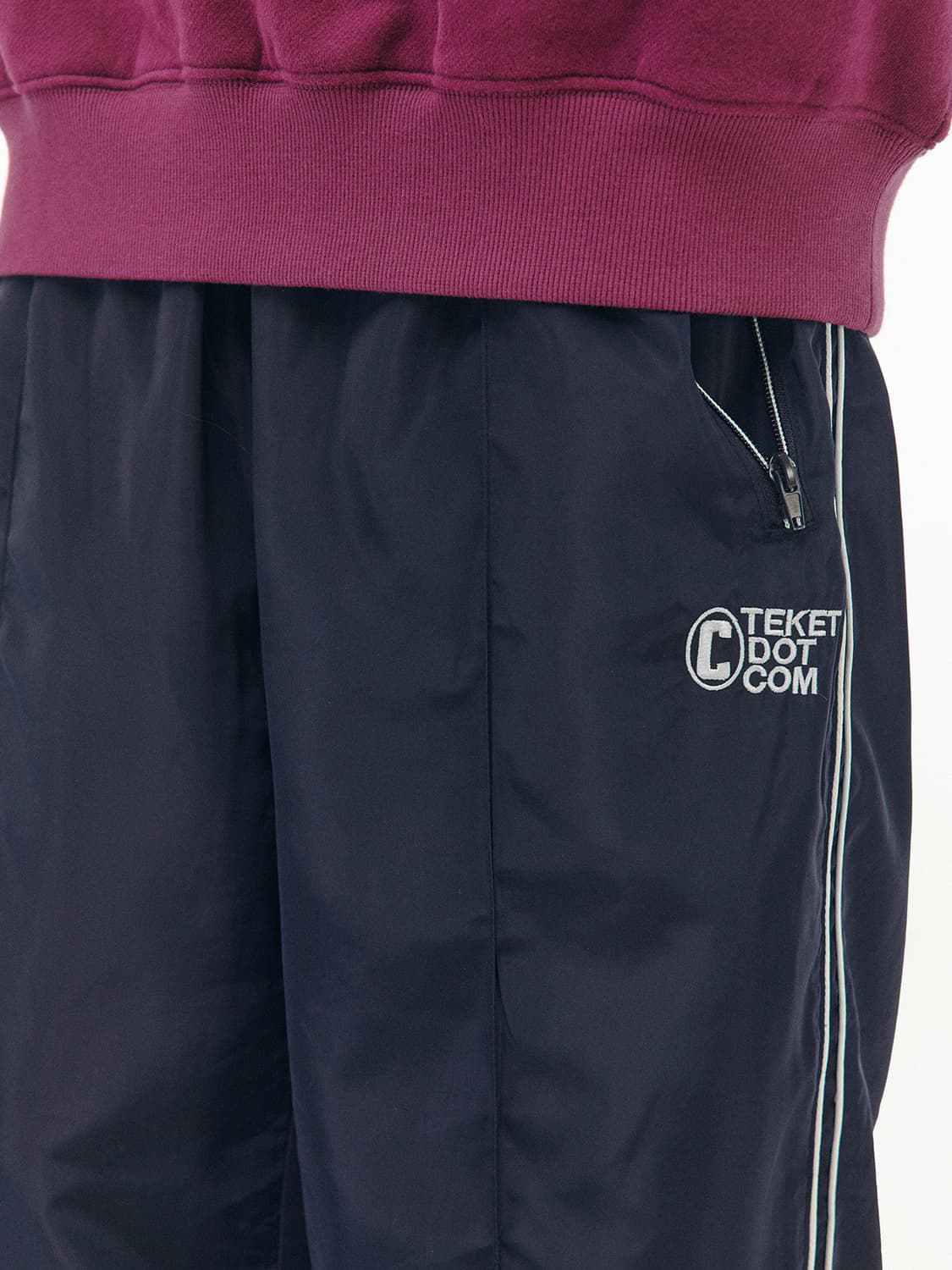 (M) 테켓 트랙팬츠 네이비 상품이미지2