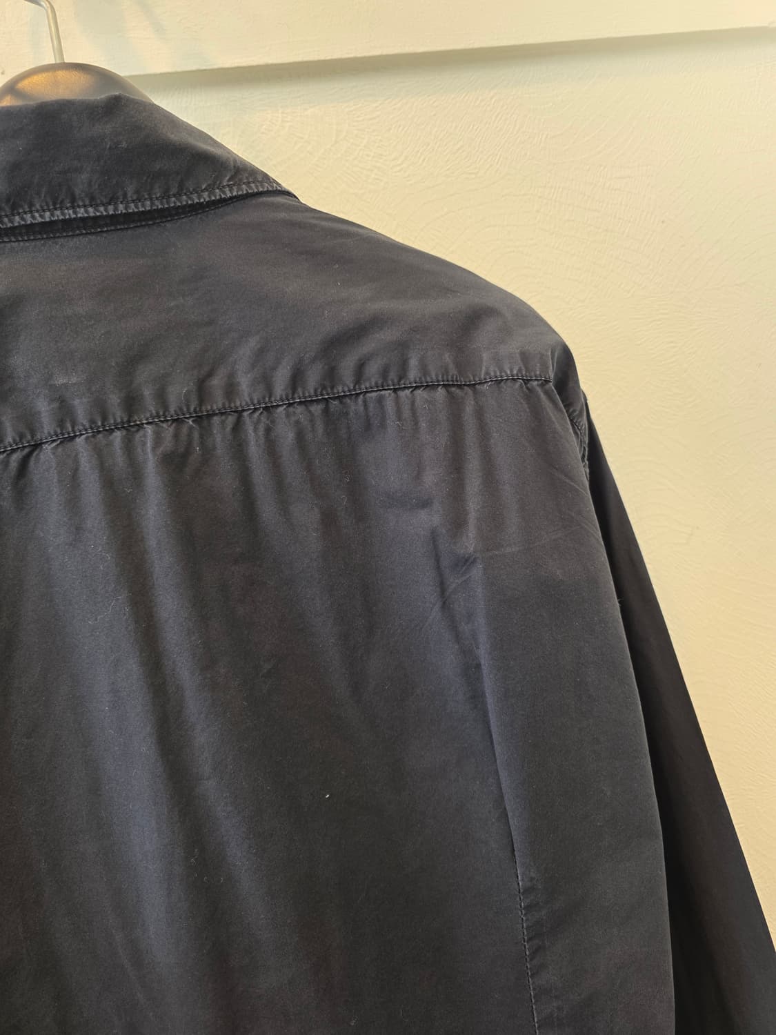 스톤아일랜드 가먼트 다잉 블랙 셔츠 상품이미지6