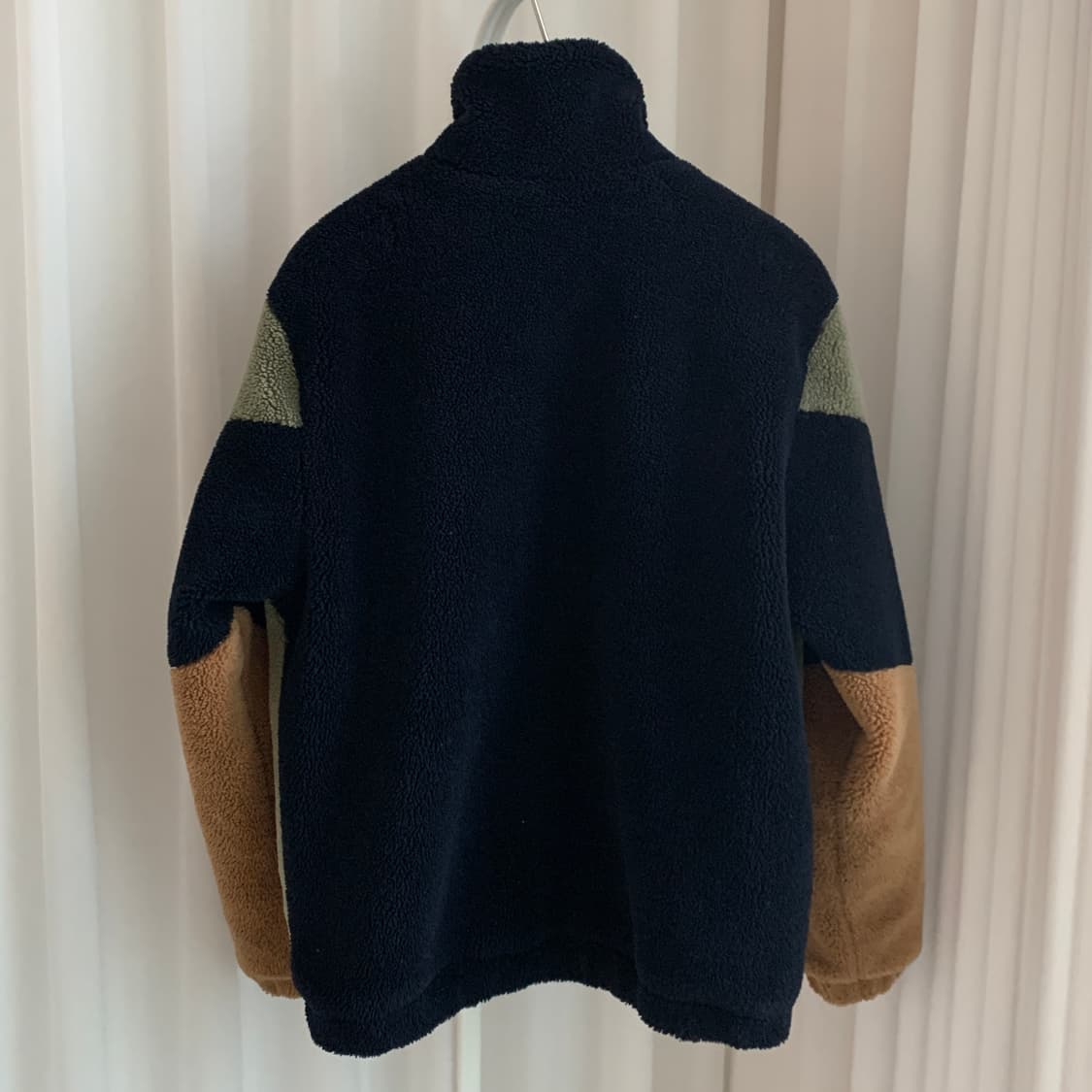 자라 ZARA 키즈 컬러 블럭 플리스 재킷 여성 후리스 집업 상품이미지9