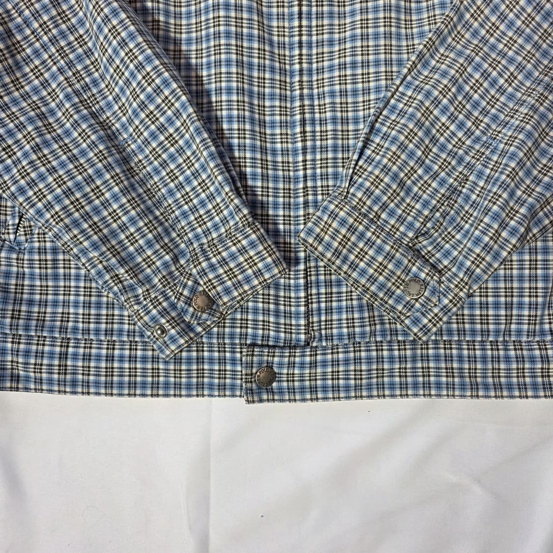 [M]폴로 랄프로렌 블루 체크 헤링턴 자켓 상품이미지5