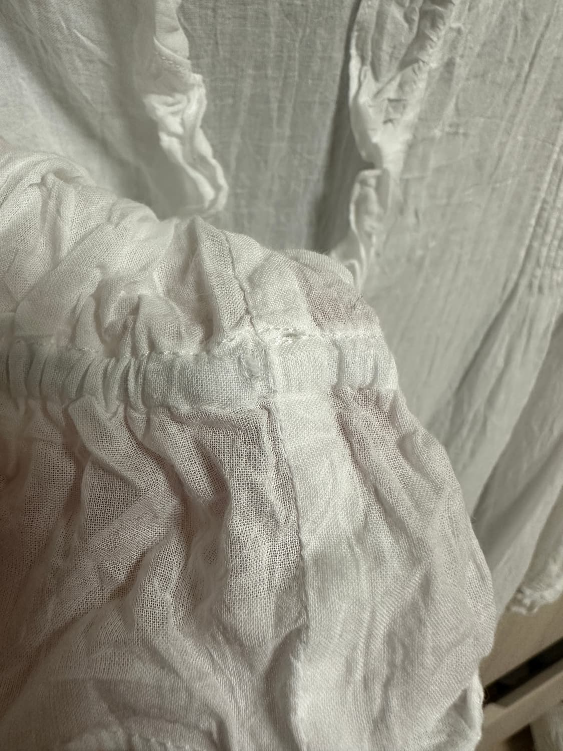 비아플레인 빅토리아 프릴 블라우스 상품이미지3