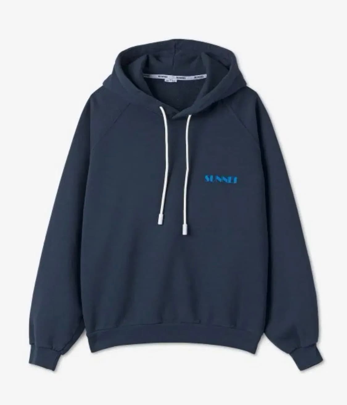 써네이 - 로고 후드 (다크블루 M사이즈) 상품이미지1