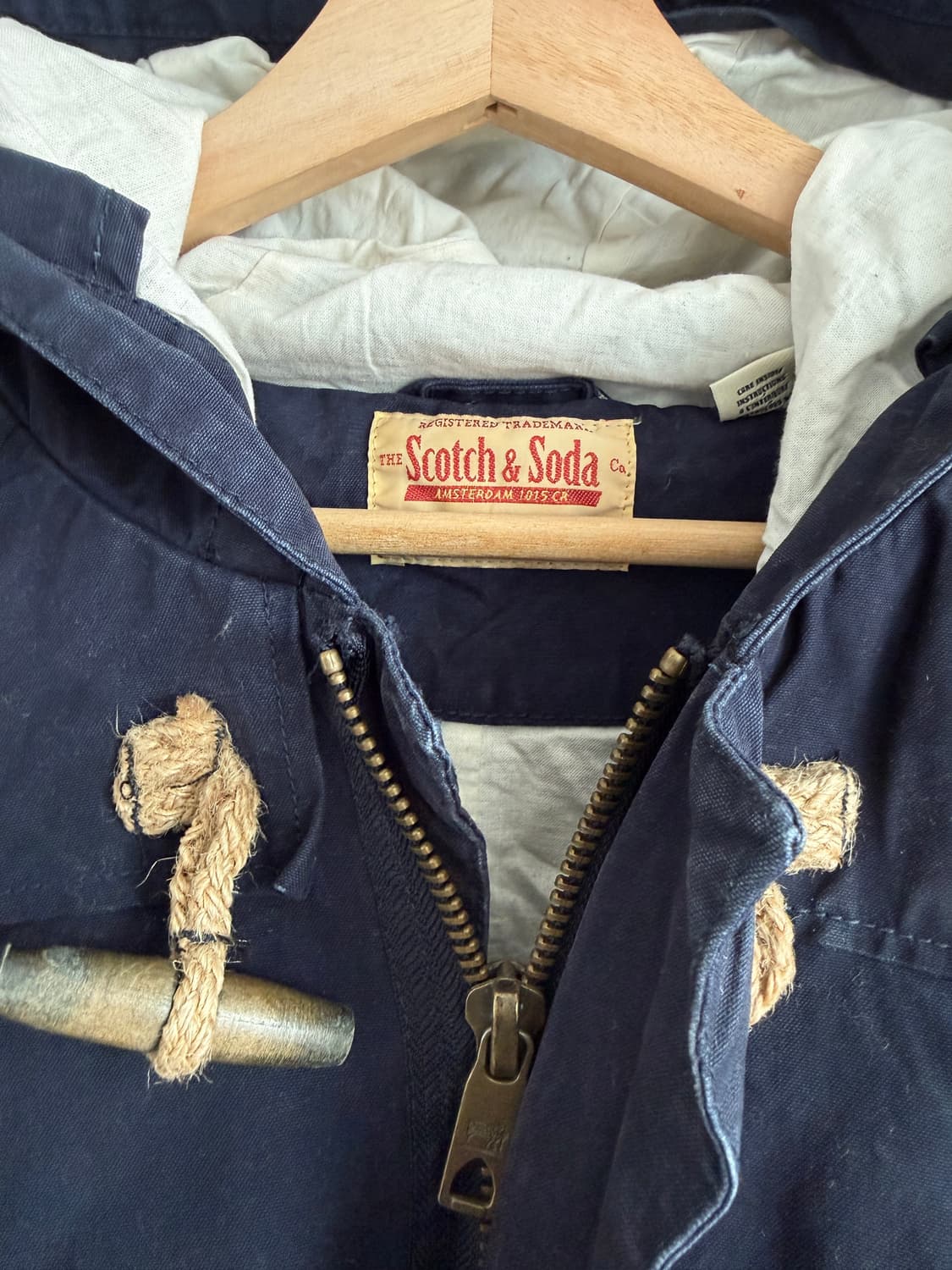 스카치 앤 소다(SCOTH & SODA) 코튼 더플 코트(네이비) 상품이미지8
