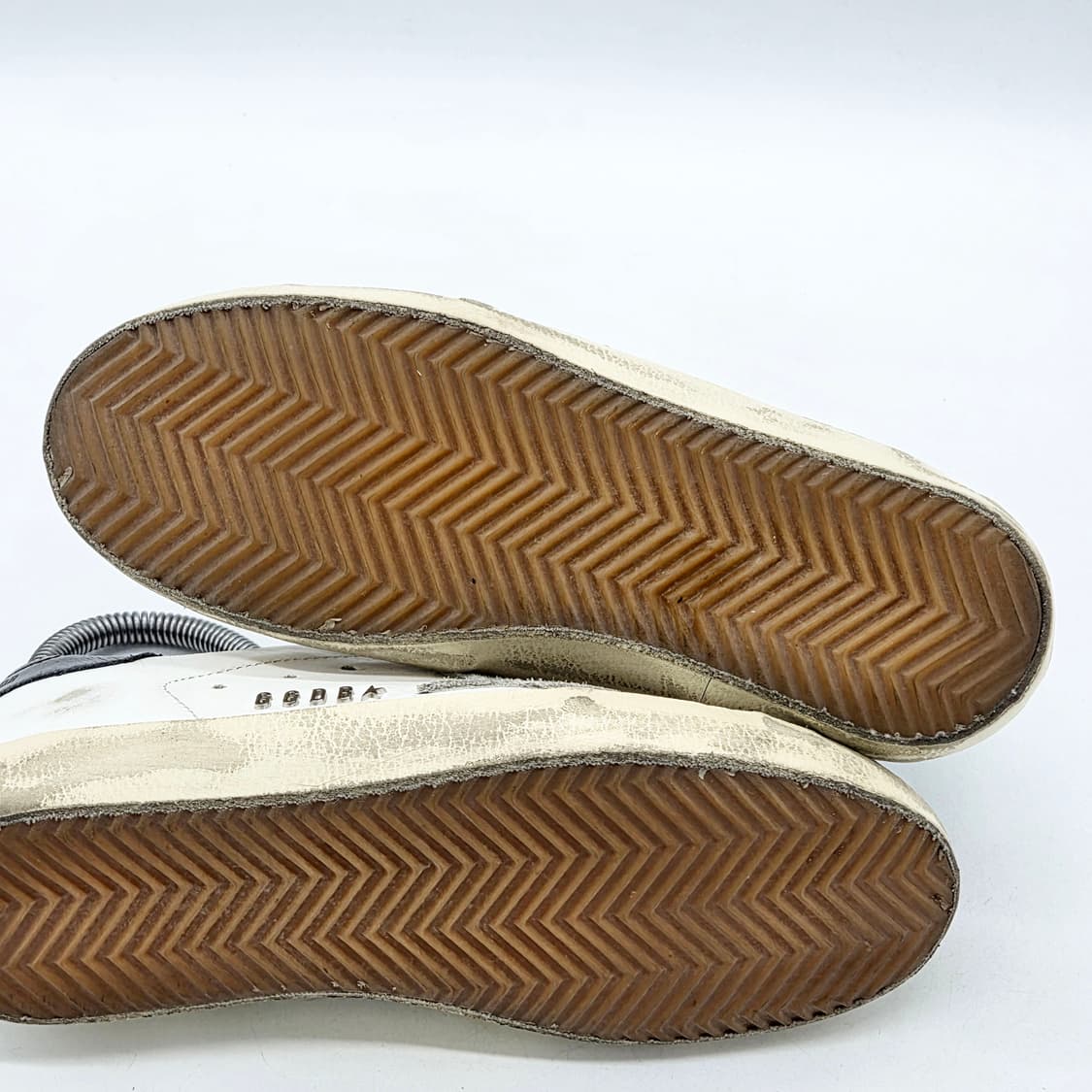 골든구스 우먼스 슈퍼스타 흰/검 (35) 상품이미지3