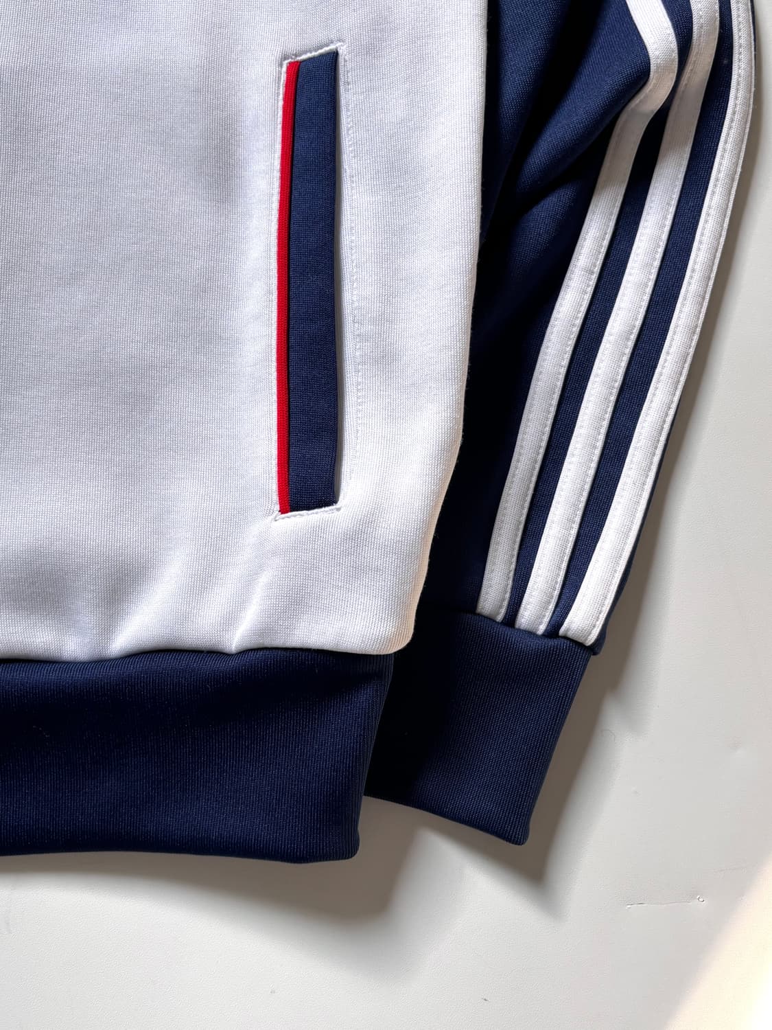 Adidas 아디다스 슈퍼스타 화이트 네이비 유넥 져지 상품이미지7