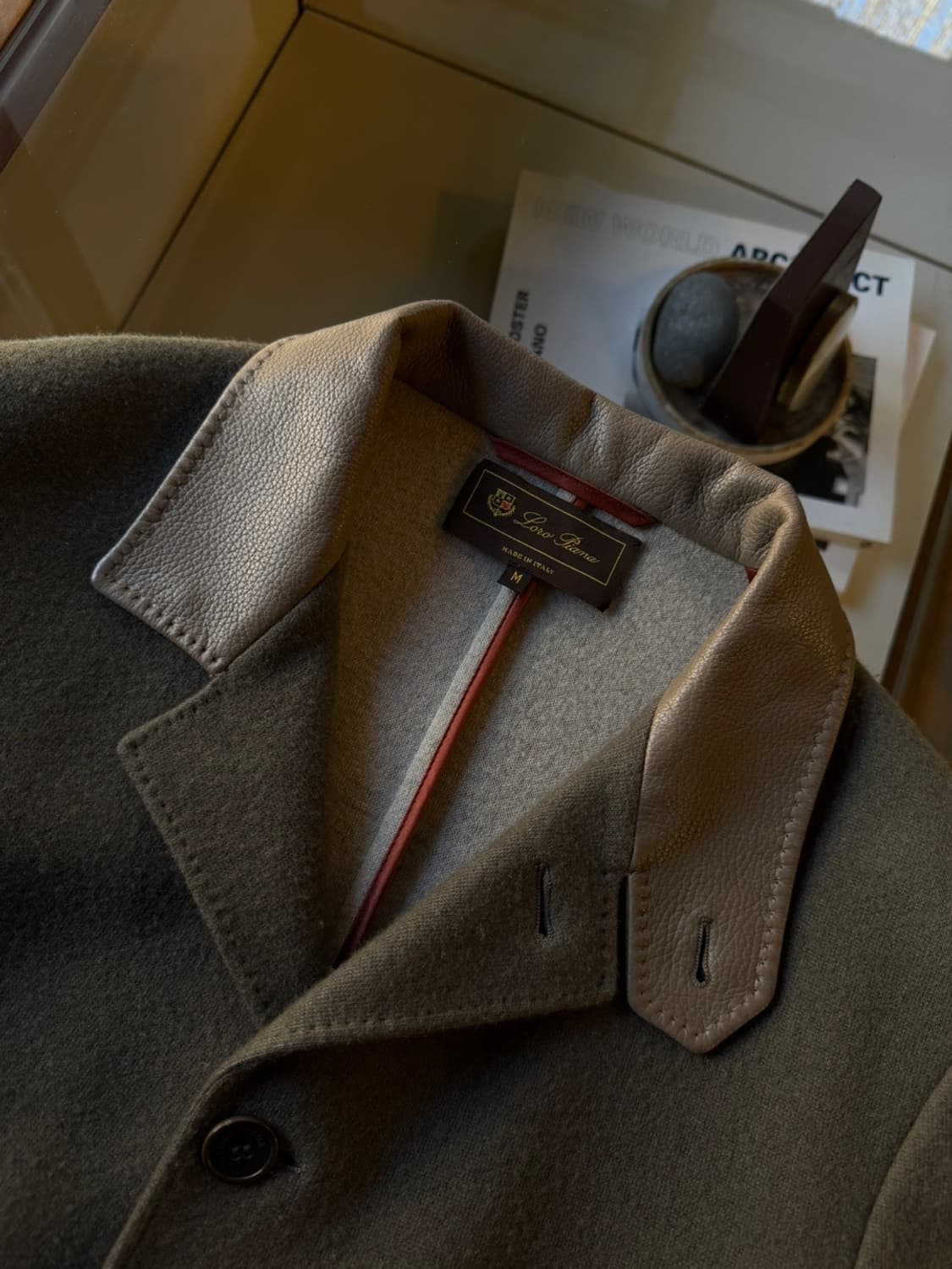 로로피아나 마틴 갈라 디어스킨 캐시미어 탑코트 100 상품이미지3