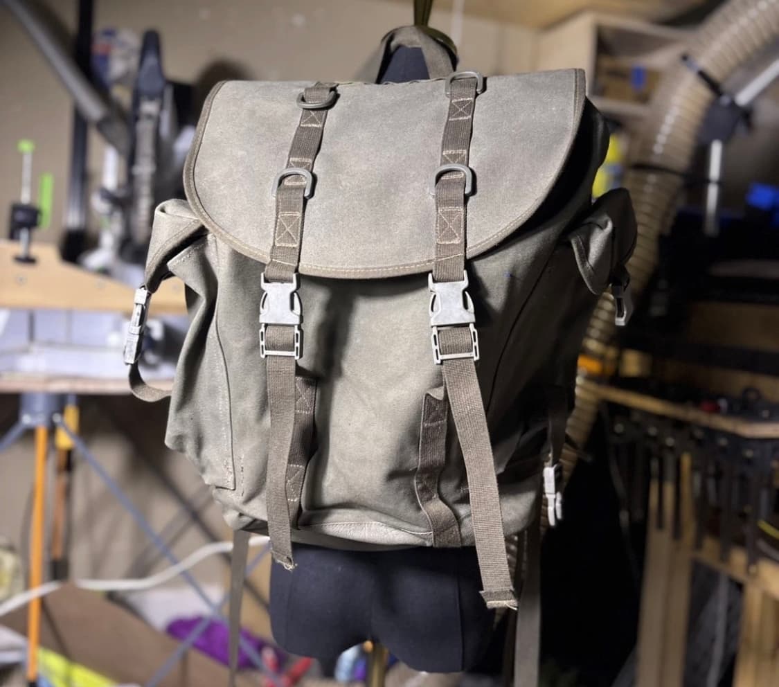 독일군 오리지널 밀리터리 백팩 상품이미지4