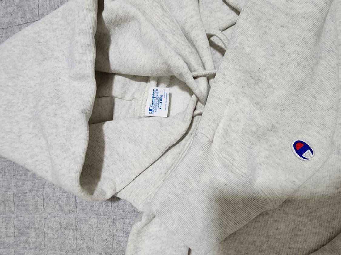 [XL] 챔피온 재팬 11.5oz 블루택 리버스위브 후드티 상품이미지5