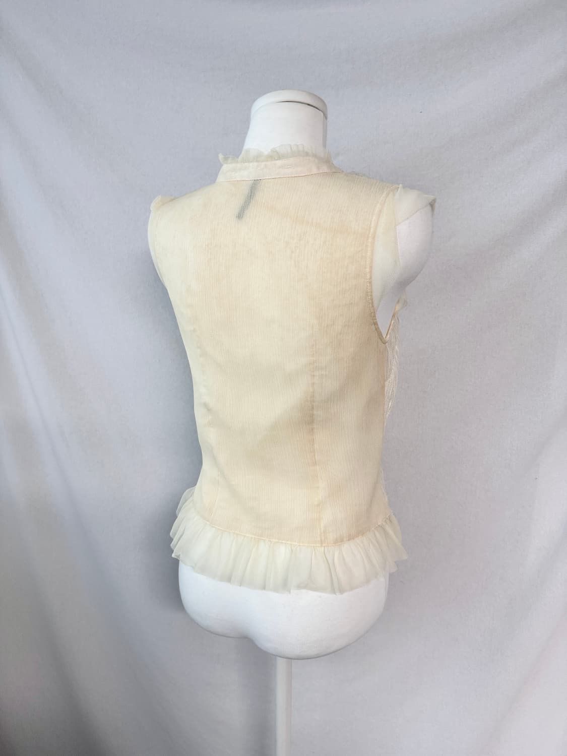 레이스 버튼 블라우스 상품이미지5