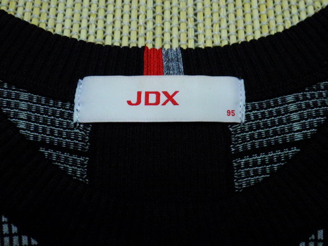 (M/95) JDX 골프 사각 체크패턴 스웨터 베스트 상품이미지8