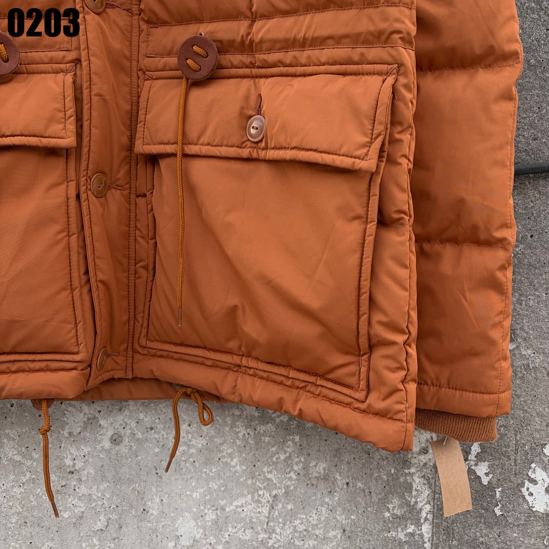 RRL 폴로 더블알엘 오렌지 패딩 점퍼 L 0203 상품이미지2