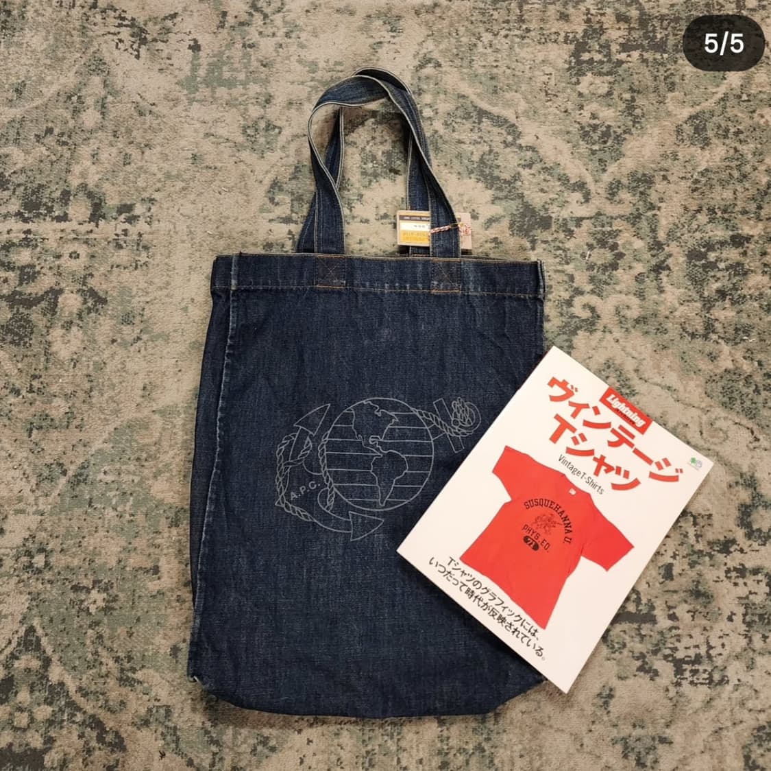 A.P.C. 데님 토트백 상품이미지2