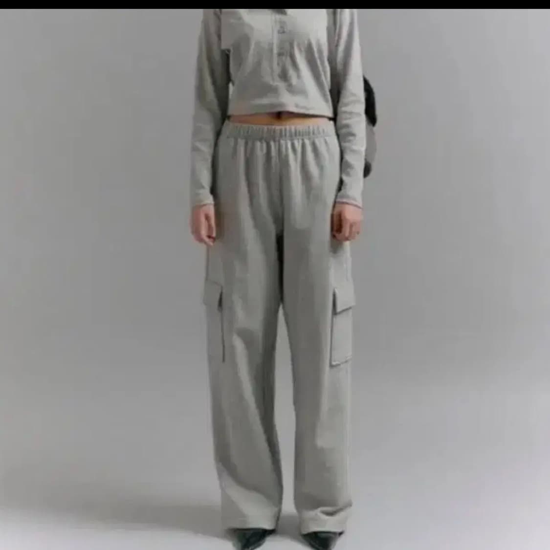 소프트서울 스티치 카고 팬츠 트레이닝 팬츠 상품이미지1