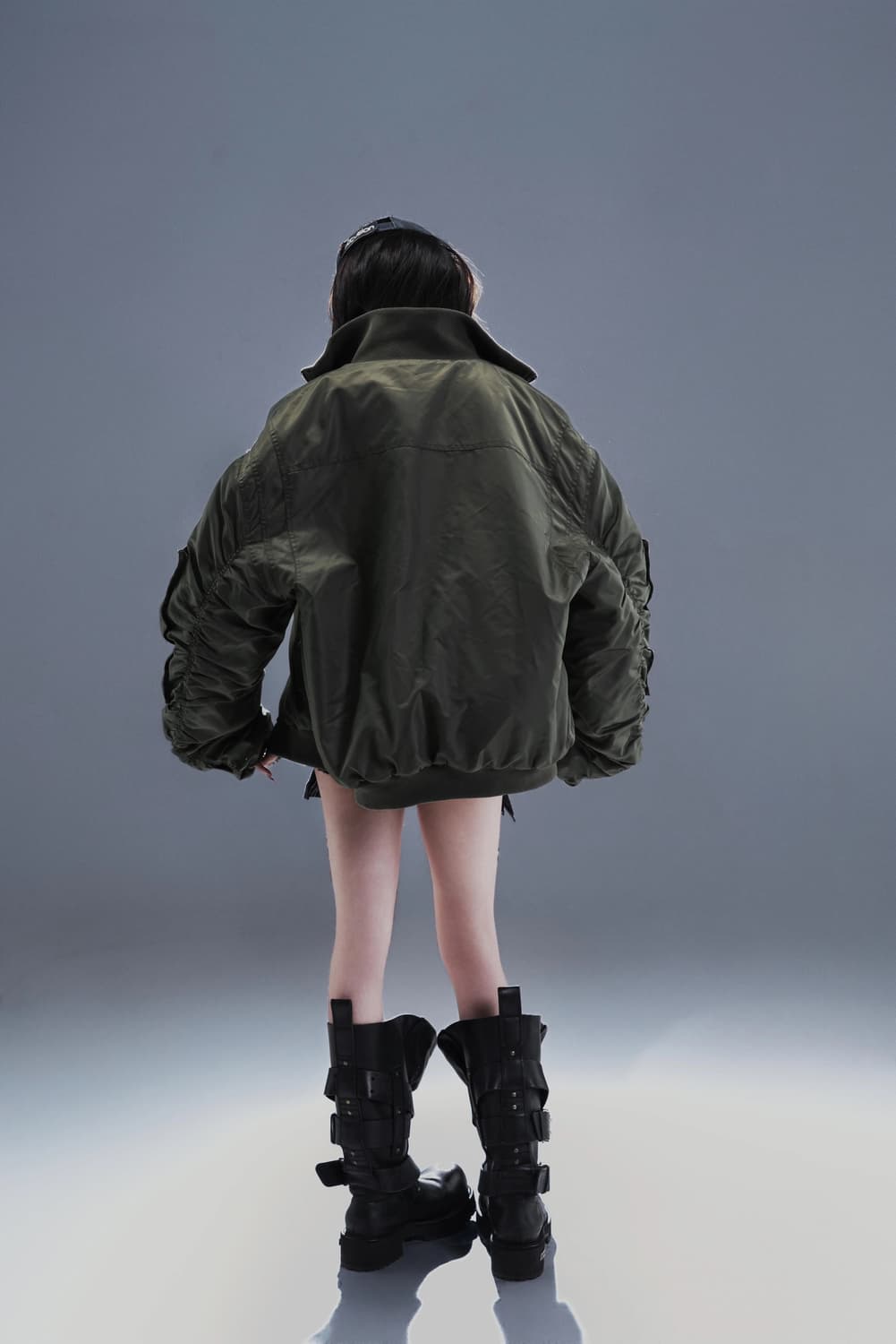 NightPatrol Camo Flight MA-1 Bomber 상품이미지6