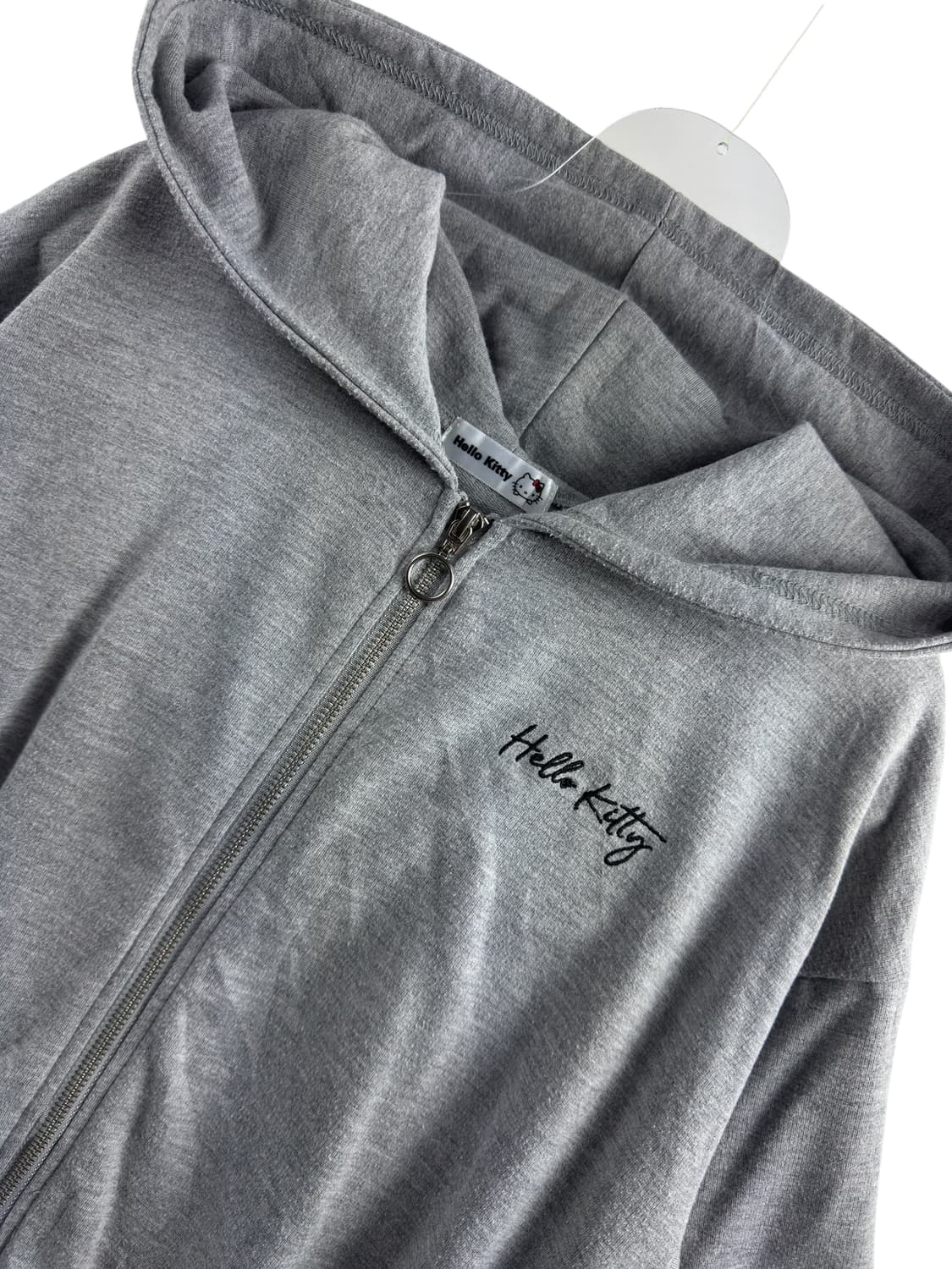 헬로키티 패치 반팔 후드집업1519 상품이미지3