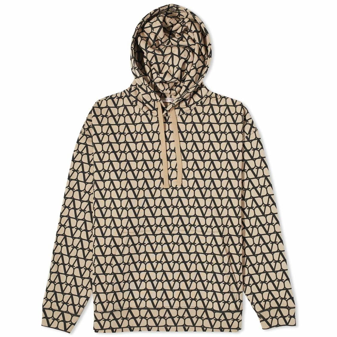 VALENTINO LOGO HOODIE BEIGE 상품이미지2