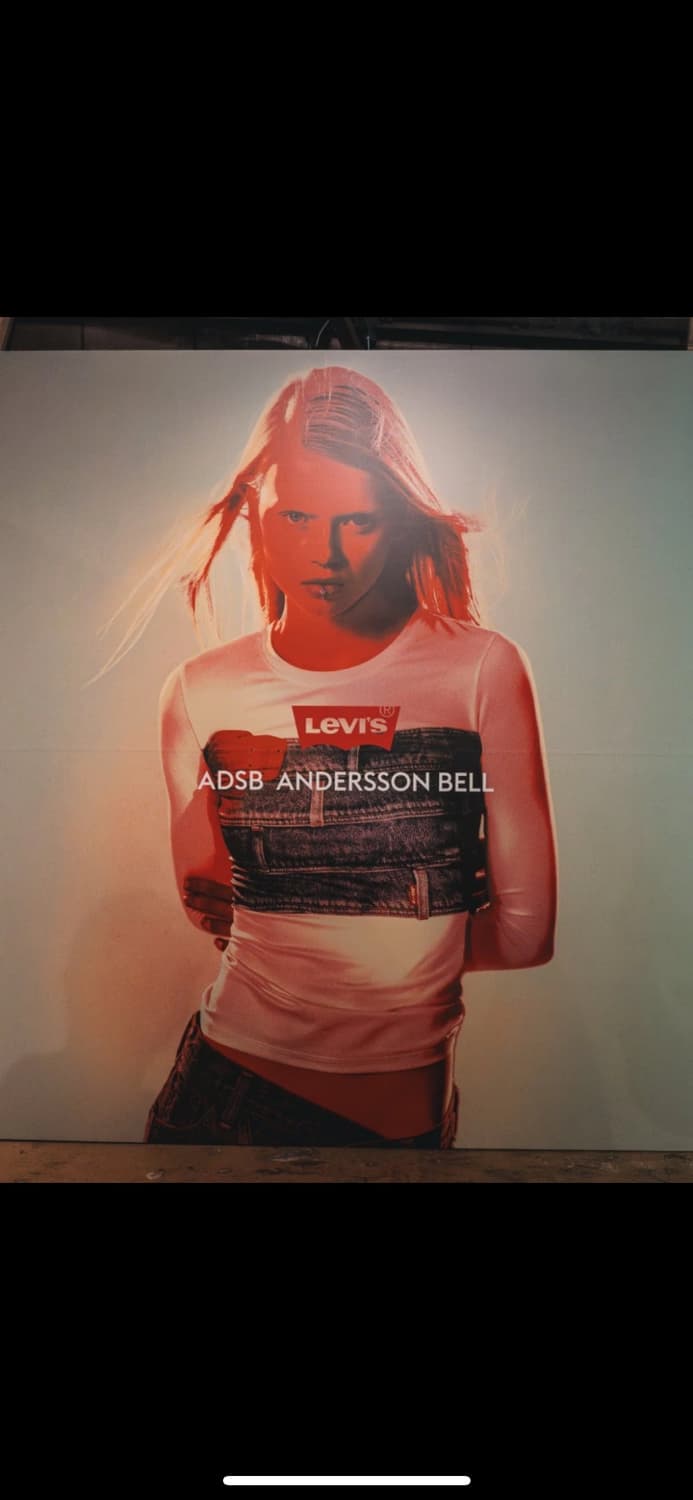 리바이스 앤더슨벨 콜라보 롱슬리브 티셔츠 (L) 상품이미지5