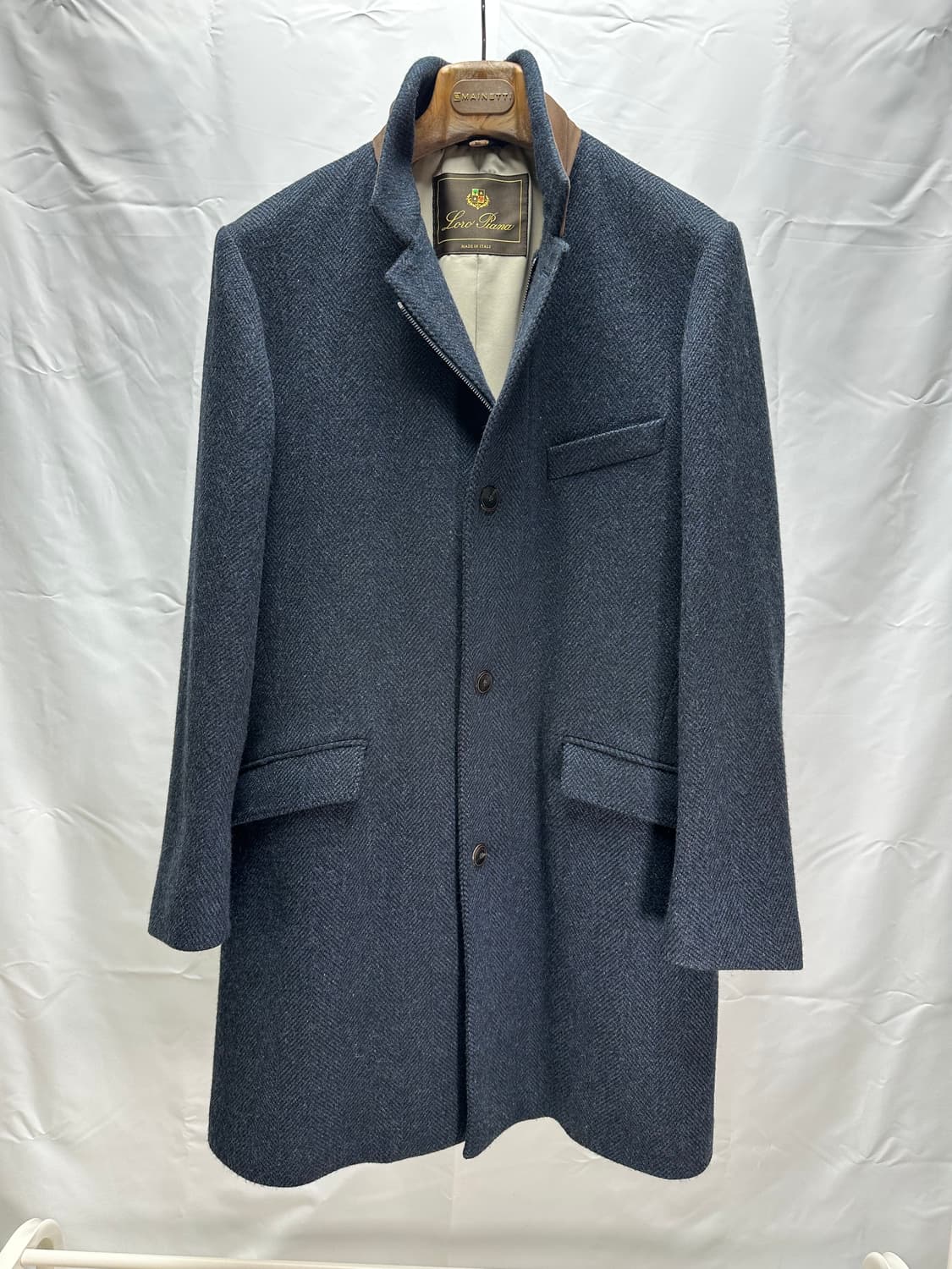 로로피아나 마틴게일 캐시미어 코트 48(100~105) 민트급 판매 상품이미지2