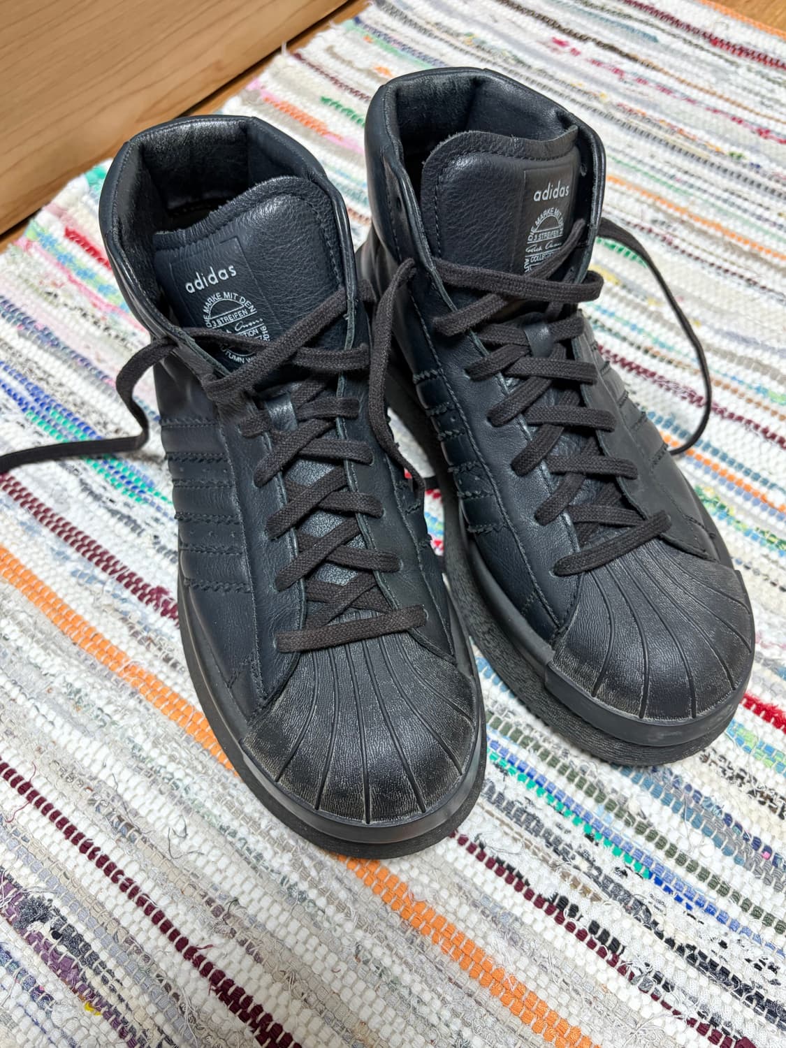 아디다스 릭 오웬스 마스토돈 트리플 블랙 265 상품이미지1