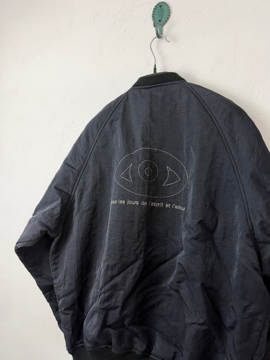 90s pour les jours 나일론 봄버(MADE IN JAPAN) 상품이미지1