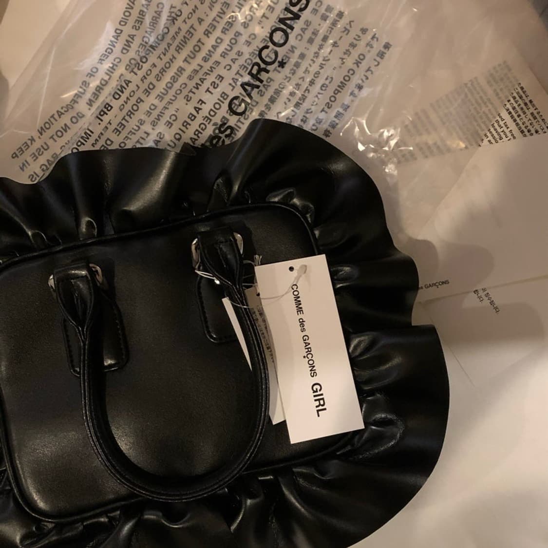 꼼데가르송 걸 프릴백 상품이미지5