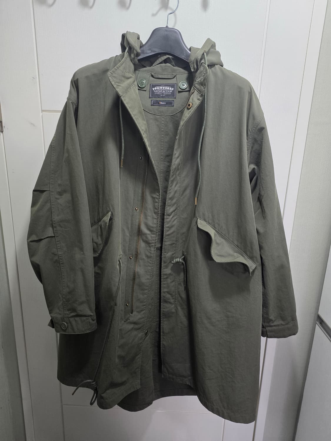 프리즘웍스 M65 피쉬테일 파카 야상 S 상품이미지1