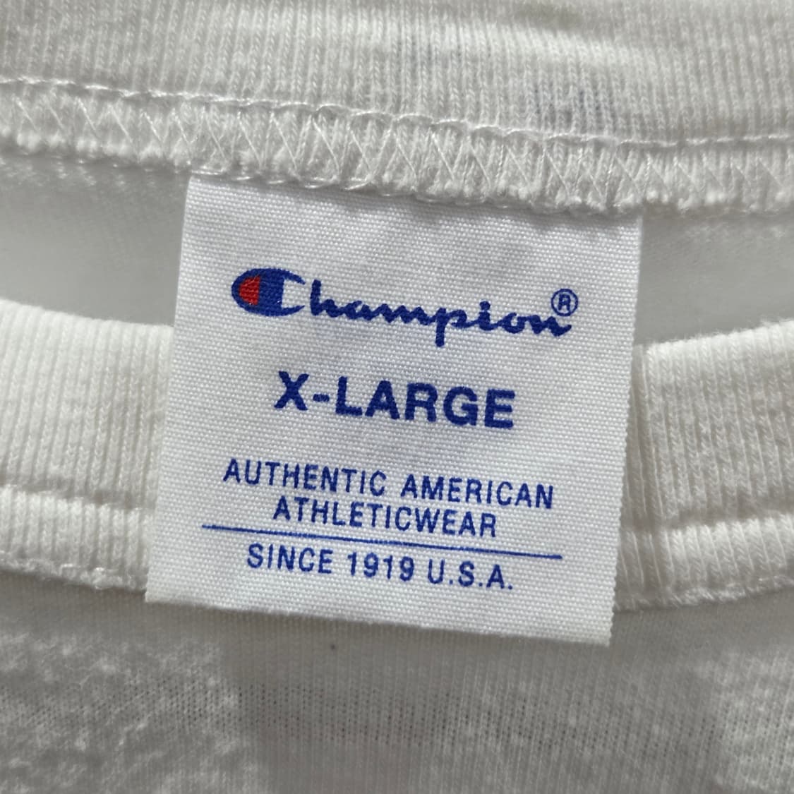챔피온 롱슬리브 화이트 XL 상품이미지3